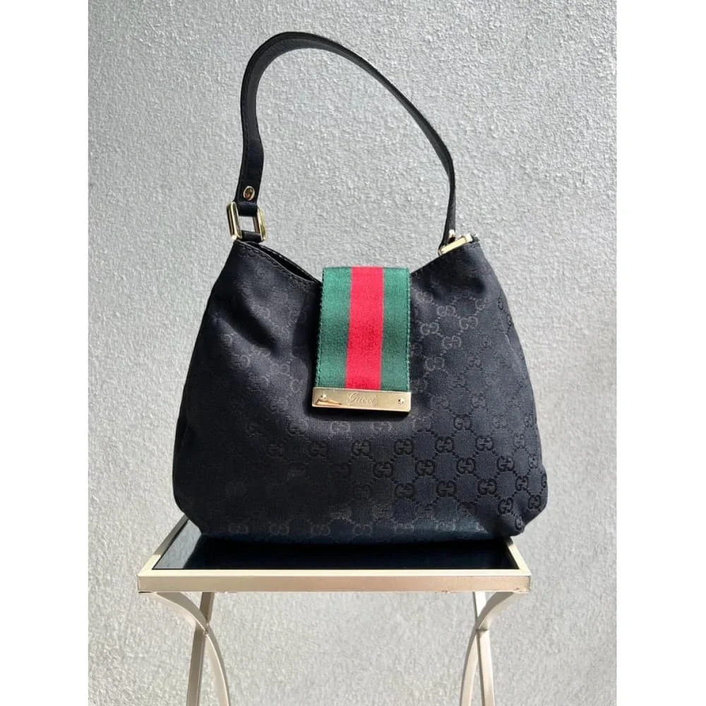 Gucci Hobo Leather Handbag - Picture 1 of 8